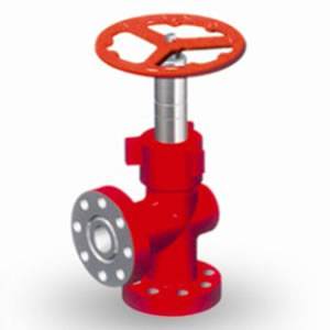 Manual needie choke valve